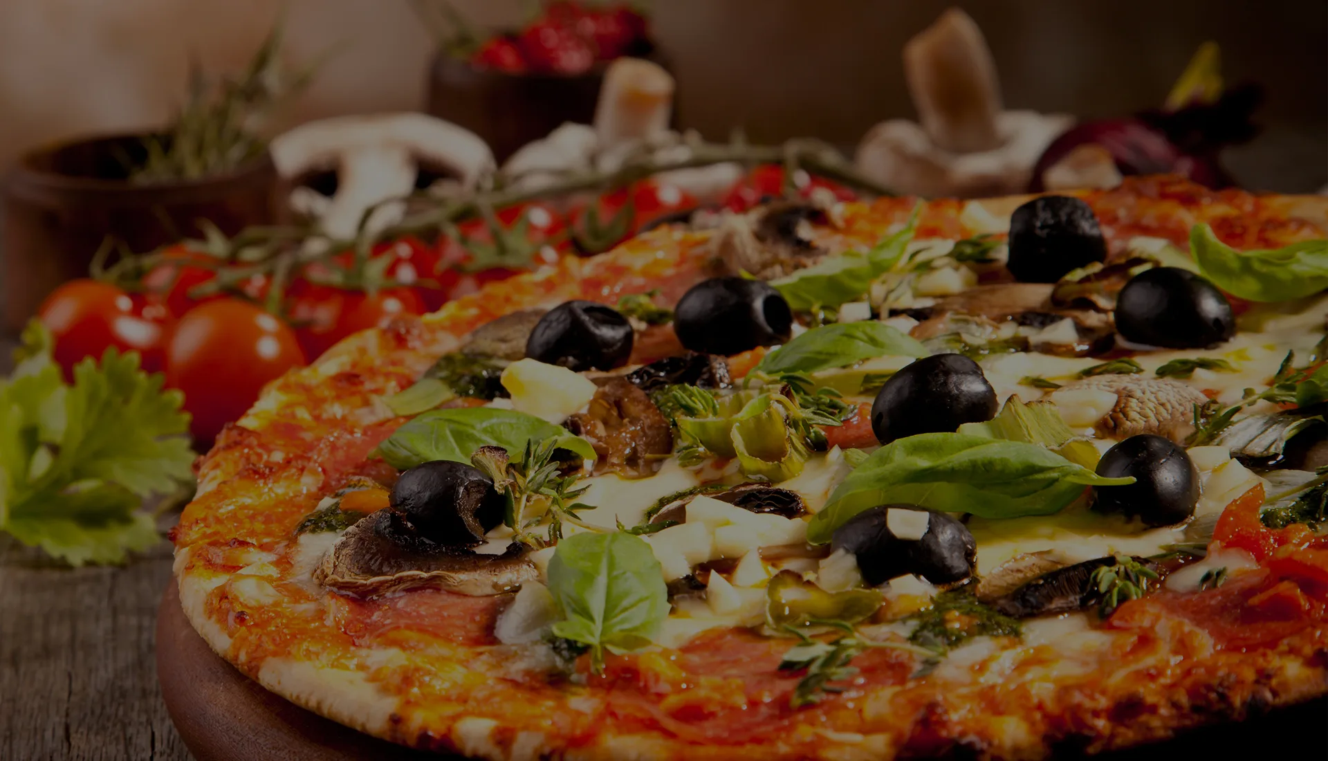 Frische Pizza